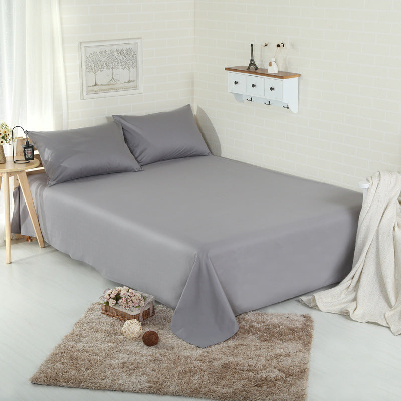 Pure Cotton Single-Piece Bed Sheets - Best Sustainable Home Decor