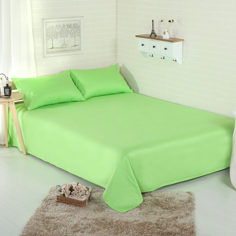 Pure Cotton Single-Piece Bed Sheets - Best Sustainable Home Decor