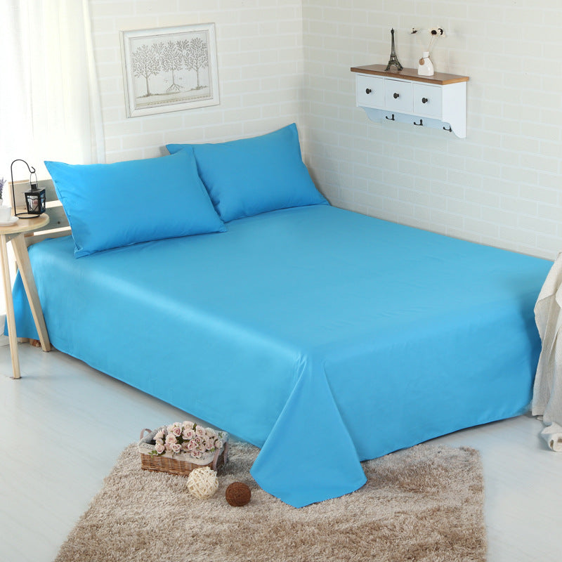 Pure Cotton Single-Piece Bed Sheets - Best Sustainable Home Decor