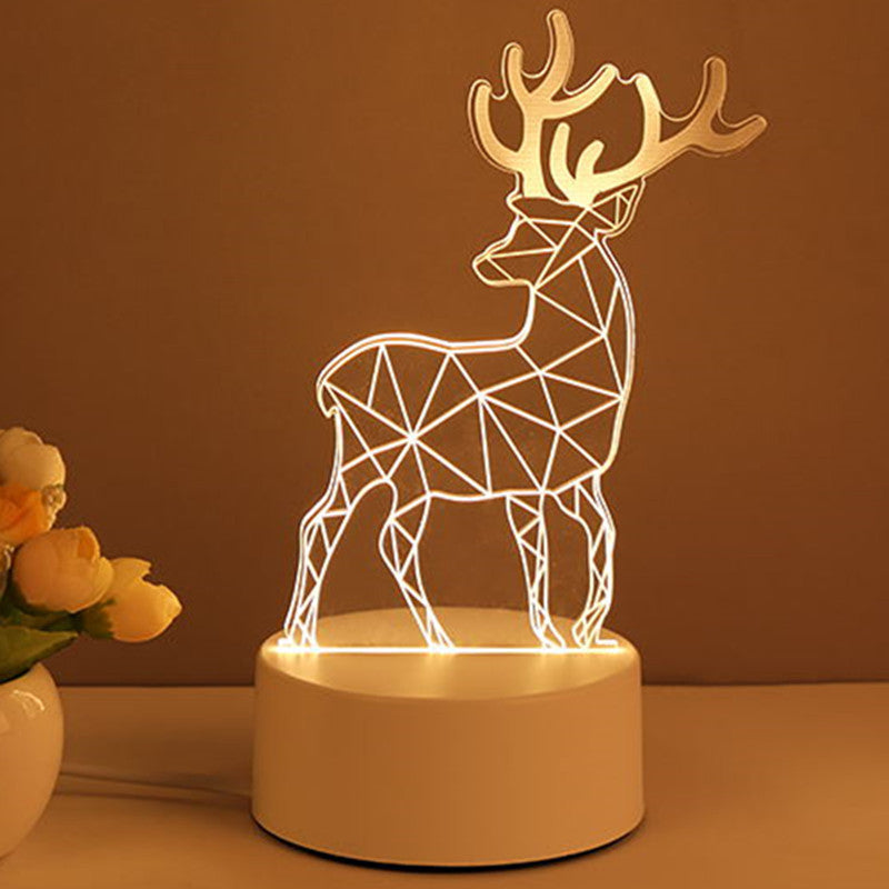 3D Acrylic LED Night Lights Lamp - Best Sustainable Home Decor