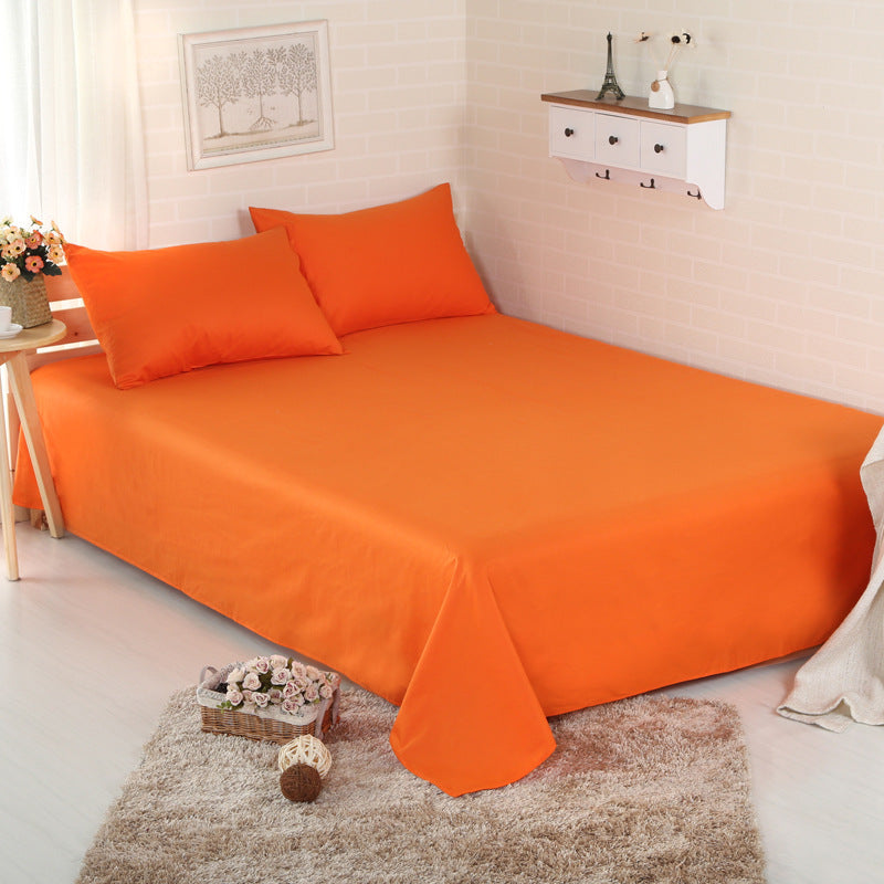 Pure Cotton Single-Piece Bed Sheets - Best Sustainable Home Decor