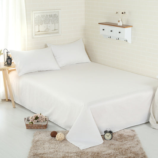 Pure Cotton Single-Piece Bed Sheets - Best Sustainable Home Decor