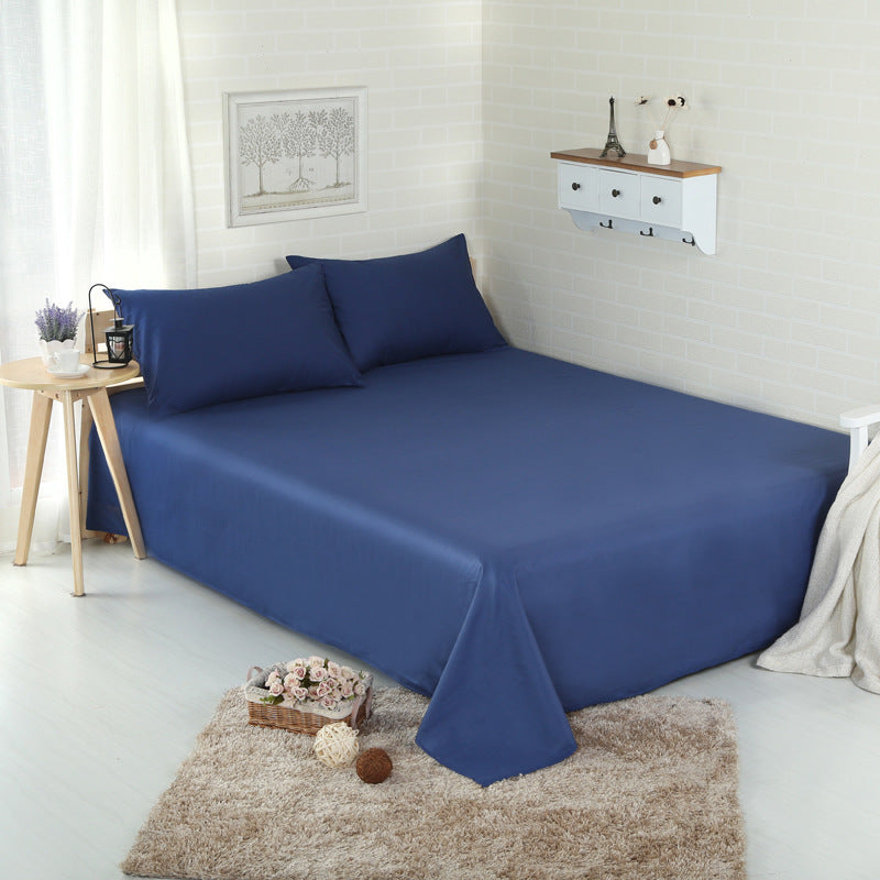 Pure Cotton Single-Piece Bed Sheets - Best Sustainable Home Decor