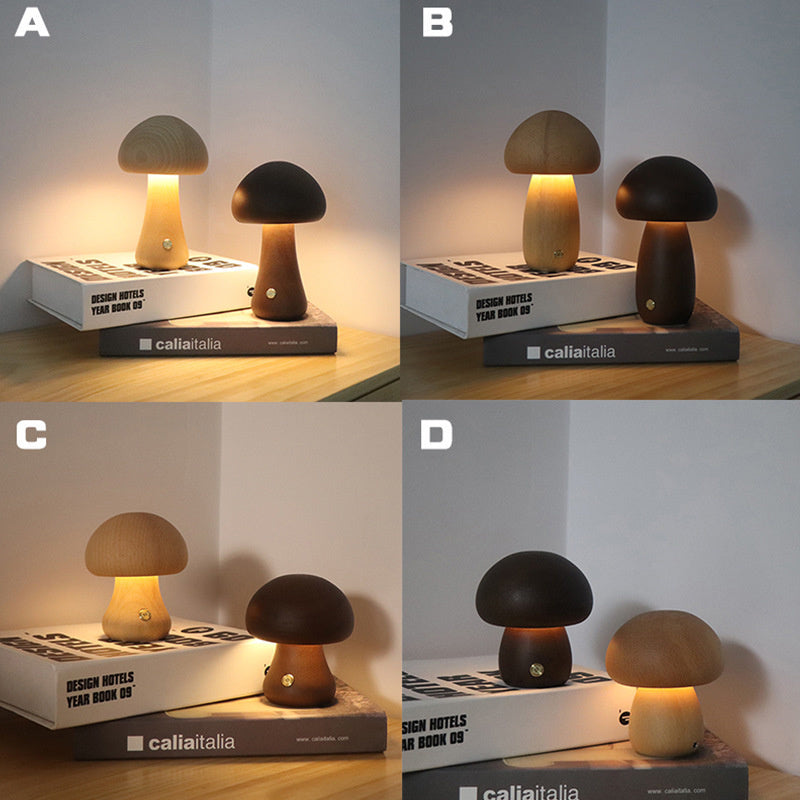 Mushroom LED Night Light - Best Sustainable Home Decor